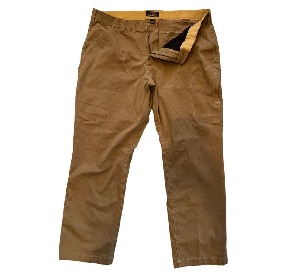 Pants Men Size 24 Tan Noble Outfitters Brown Workwear Utility Used
